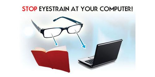 Stop eyestrain at your computer