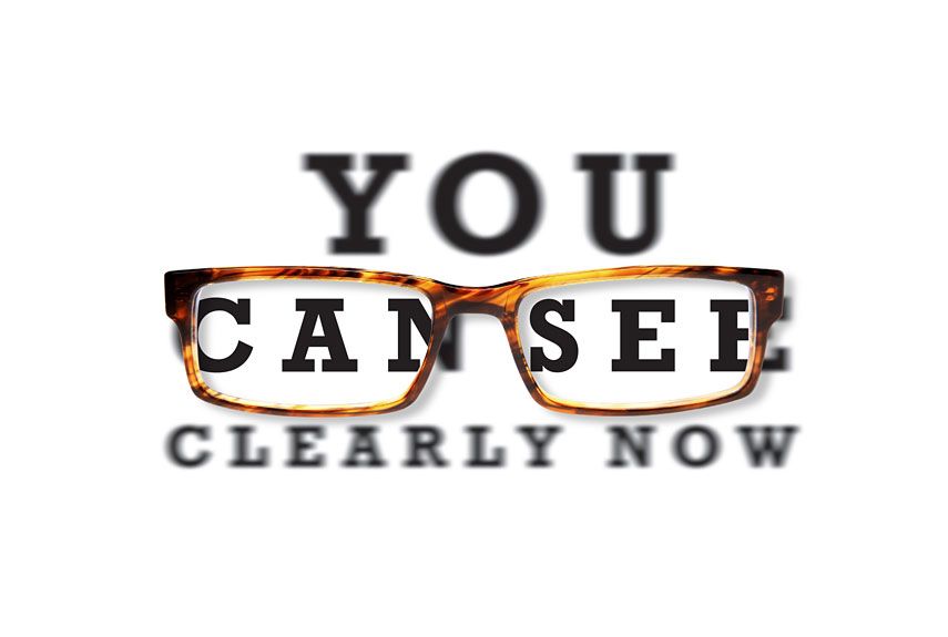 You can see clearly now