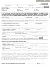 Patient registration form